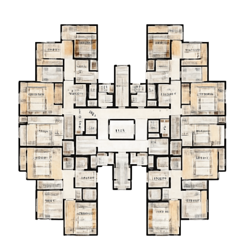 Cluster Plan 5 BHK Category 3