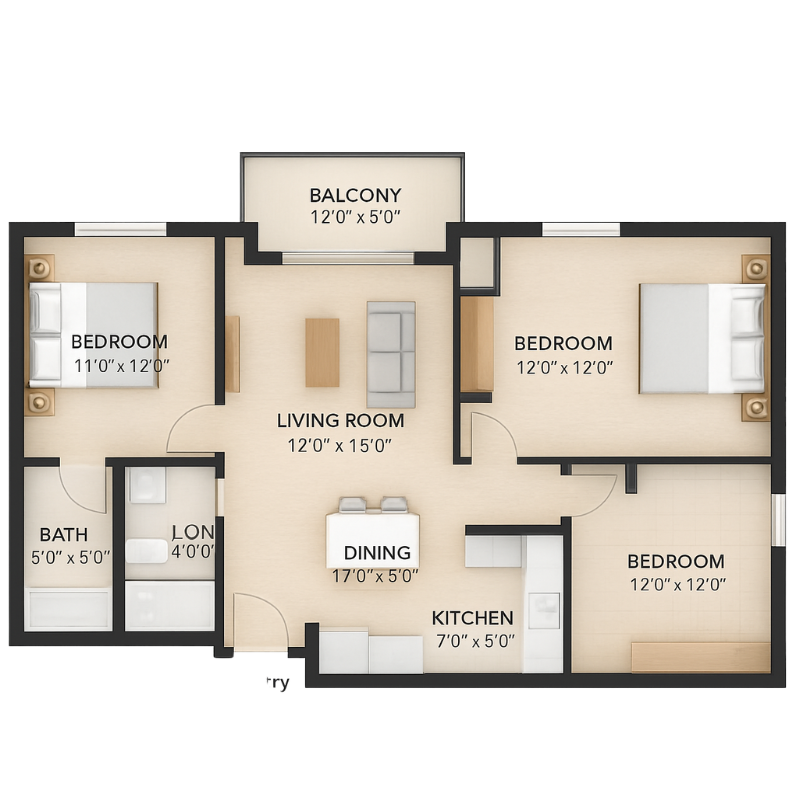 Unit Plan 5 BHK Category 1
